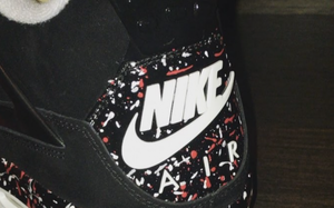 罕见！红白泼墨Air Jordan 4展示