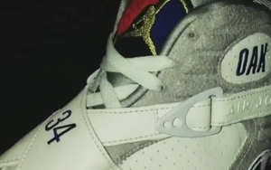 Air Jordan 8 Oakley Raptors PE展示