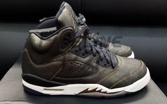 暗金奢华，Air Jordan 5 Premium Heiress “Metallic Field”