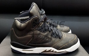 暗金奢华，Air Jordan 5 Premium Heiress “Metallic Field”