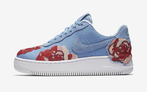 再臻新境，Nike Air Force 1 Upstep GS 花卉涂装