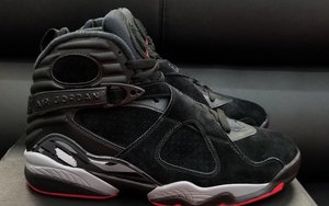 Air Jordan 8 “Cement”实物近距离观察