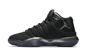 JORDAN SUPER.FLY 2017 黑／煤黑配色预览