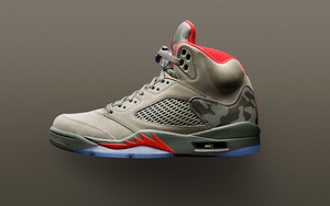 迷彩战斗感，Air Jordan 5 “Camo”现已上架