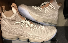 来自LBJ本人的分享：Nike LeBron 15 "Ghost"配色释出