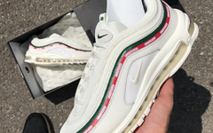 UNDEFEATED x Air Max 97 白色版本更多实物近赏