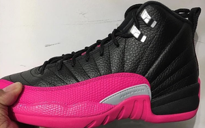 Air Jordan 12 GS Black/Pink 十月发售