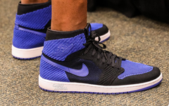 Russell Westbrook上脚Air Jordan 1 Flyknit “Royal”