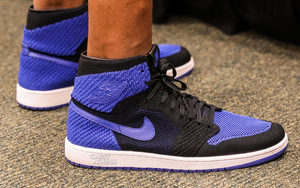 Russell Westbrook上脚Air Jordan 1 Flyknit “Royal”