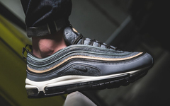 羊毛外套上脚，Nike Air Max 97 秋冬配色“Deep Pewter”