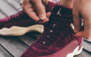 上脚欣赏，Air Jordan 12 “Bordeaux”