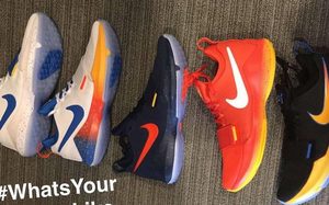 保罗·乔治晒出Nike PG 1 OKC Thunder PE 
