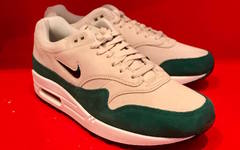 脚下带点绿，Nike Air Max 1 Jewel 全新“Green Suede"配色
