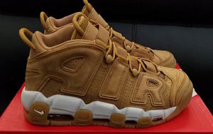 Nike Air More Uptempo “Wheat”实物多角度欣赏