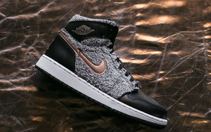 温暖整个冬天，Air Jordan 1 GS羊毛版本上架