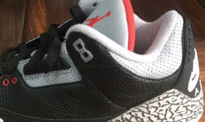 Air Jordan 3 OG “黑水泥”半成品曝光