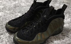 全新“全息喷”Air Foamposite One “Legion Green”实物亮相！