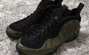 全新“全息喷”Air Foamposite One “Legion Green”实物亮相！
