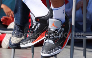 ​Russell Westbrook上脚全新AIr Jordan 3 PE