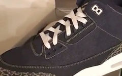 DJ Khaled展示到手的Air Jordan 3 Denim