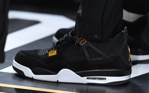 球哥今日上脚Air Jordan 4  “Royalty”