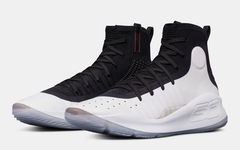 萌神总决赛上脚，Under Armour Curry 4 “黑／白”发售日期公布