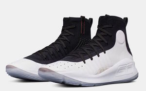 萌神总决赛上脚，Under Armour Curry 4 “黑／白”发售日期公布