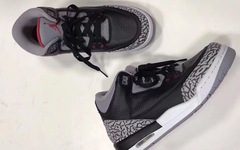 Air Jordan 3 “Black Cement”2018复刻实物释出