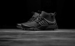 黑色入魂，Nike Air Presto Mid Utility 全新配色