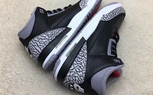 细节近赏，Air Jordan 3 OG “Black Cement”实物再度曝光