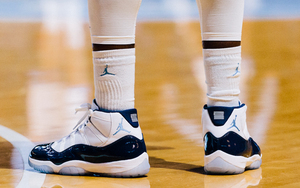 UNC球员提前上脚Air Jordan 11 “Win Like 82”