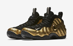 拒绝低调，NIKE AIR FOAMPOSITE PRO 金属金闪耀登场