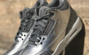 电镀风格Air Jordan 3实物释出