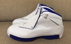 定档明年1月！Air Jordan 18 白蓝复刻确认