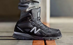 全新New Balance 990v4 Mid上脚有点酷！