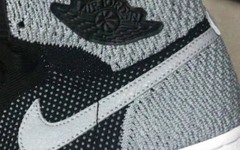 Air Jordan 1 Flyknit “Shadow”实物谍照释出