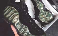 新款全息喷 Air Foamposite One “Legion Green”实物欣赏