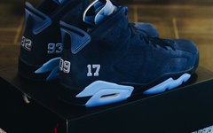 UNC专属Air Jordan 6 PE在Trophy Room展出