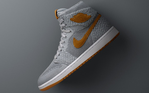 Air Jordan 1 Flyknit “Wolf Grey”官方预览释出