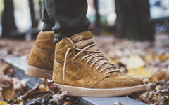 视觉效果满分，Air Jordan 1 “Wheat”上脚示范