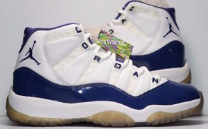 全皮质版本！来看看这双2000年产的Air Jordan 11 Sample