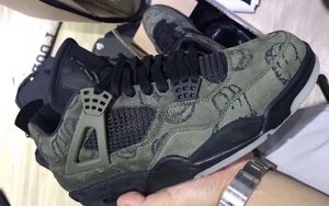  KAWS x Air Jordan 4 "Olive"原来是Fake！