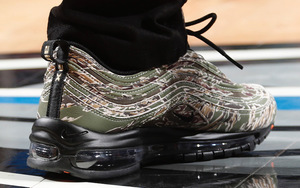 他已经上脚Nike Air Max 97“USA Camo”啦！