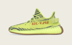 YEEZY BOOST 350 V2 全新「Semi Frozen Yellow」官方图片完整曝光