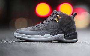 深灰金扣，Air Jordan 12 “Dark Grey”本周发售