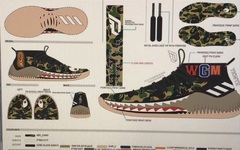 实战潮鞋！BAPE x DAME 4 双色设计图曝光