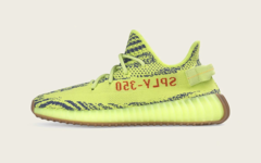 YEEZY BOOST 350 V2「Semi Frozen Yellow」现已开放登记！