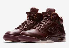 绝佳质感！Air Jordan 5 Premium“Bordeaux”即将登场