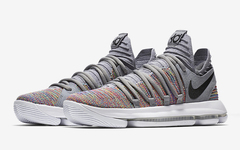 即将上架！Nike KD 10“Multi-Color”官图释出