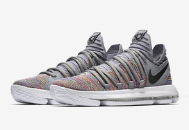 即将上架！Nike KD 10“Multi-Color”官图释出